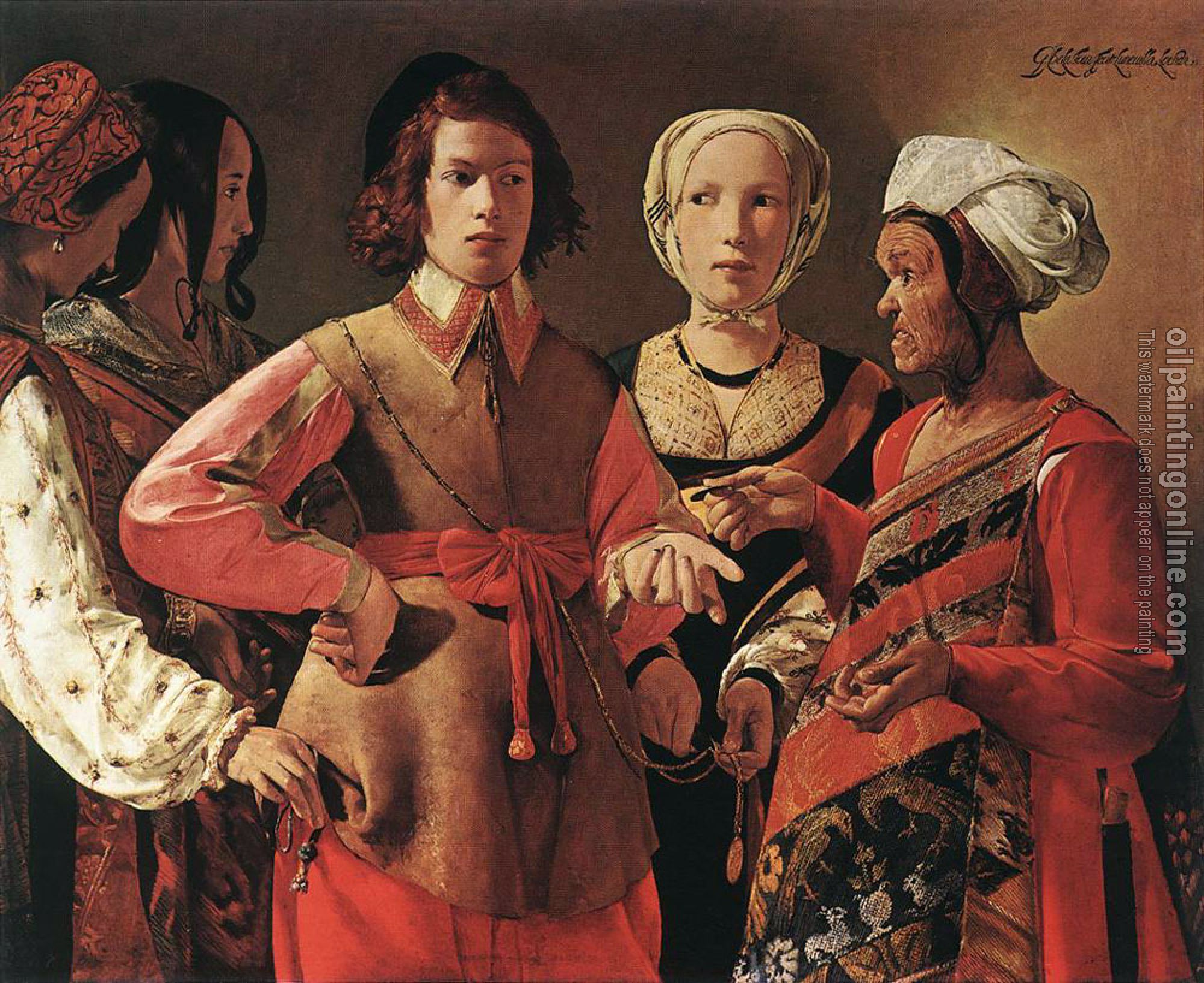 Georges de La Tour - Fortune Teller